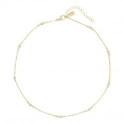 Electric Picks Accessories The Small Gleam Necklace In Gold