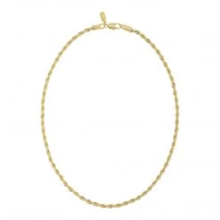 Electric Picks The Large Harper 4MM Necklace In Gold Accessories