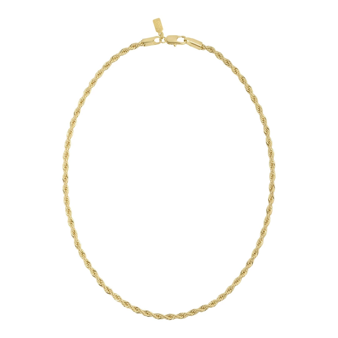 Electric Picks The Large Harper 4MM Necklace In Gold Accessories 1 Electric Picks The Large Harper 4MM Necklace In Gold Accessories