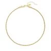 Electric Picks Accessories The Small Harper 3MM Necklace In Gold