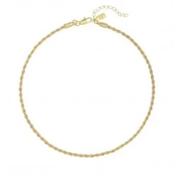 Electric Picks Accessories The Small Harper 3MM Necklace In Gold