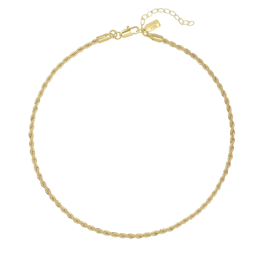 Electric Picks Accessories The Small Harper 3MM Necklace In Gold 1 Electric Picks Accessories The Small Harper 3MM Necklace In Gold