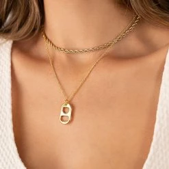 Electric Picks The Pop Star Necklace In Gold Accessories