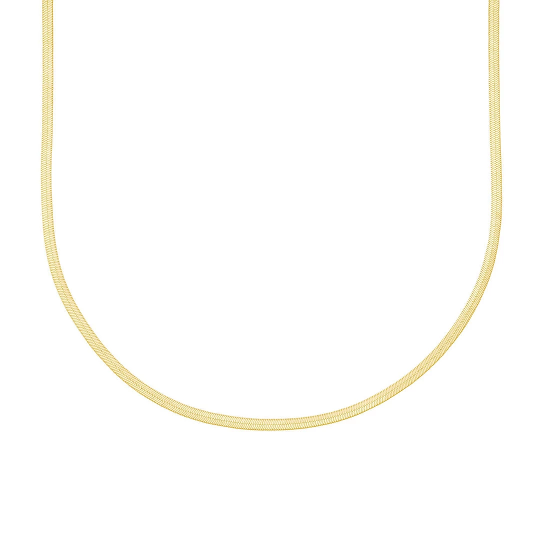 Electric Picks Accessories The Small Python Necklace In Gold 1 Electric Picks Accessories The Small Python Necklace In Gold