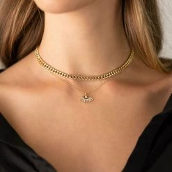 Electric Picks Accessories The Spellbound Necklace In Gold