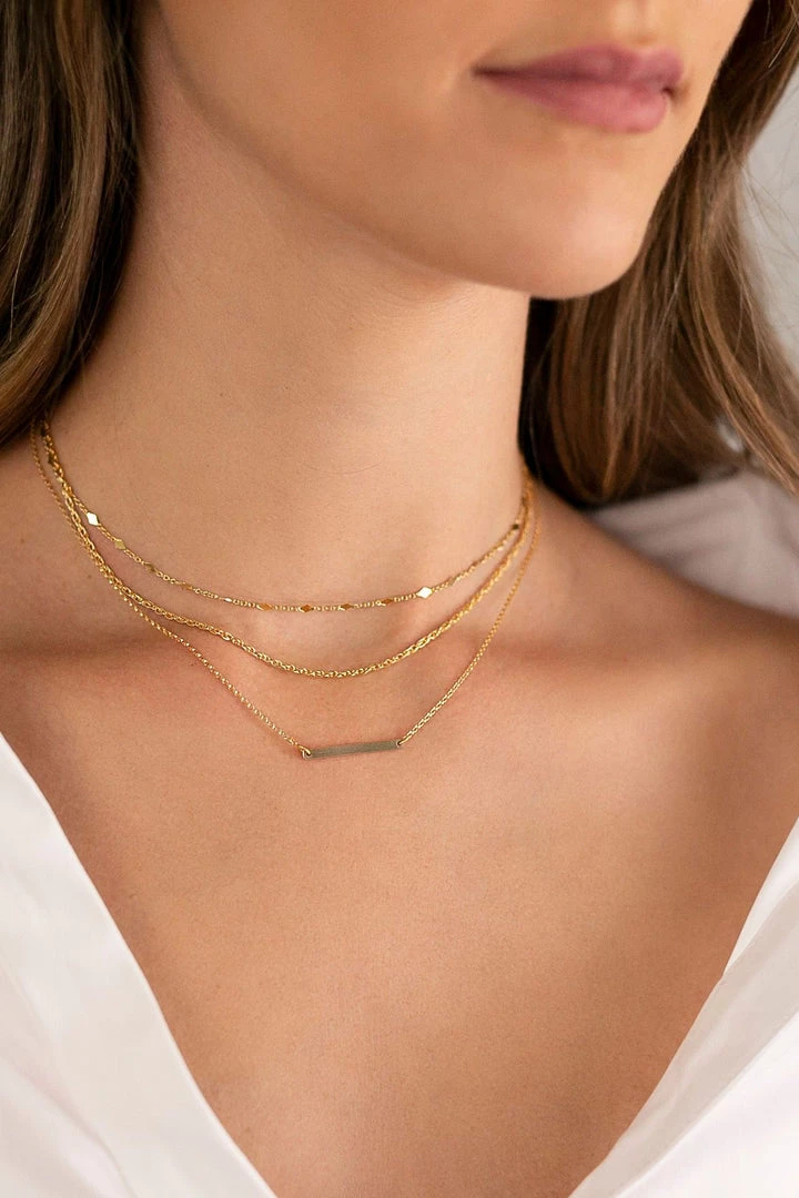 Electric Picks The Small Taylor Necklace In Gold 2 Electric Picks The Small Taylor Necklace In Gold