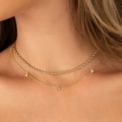 Electric Picks The Large Uptown Necklace In Gold