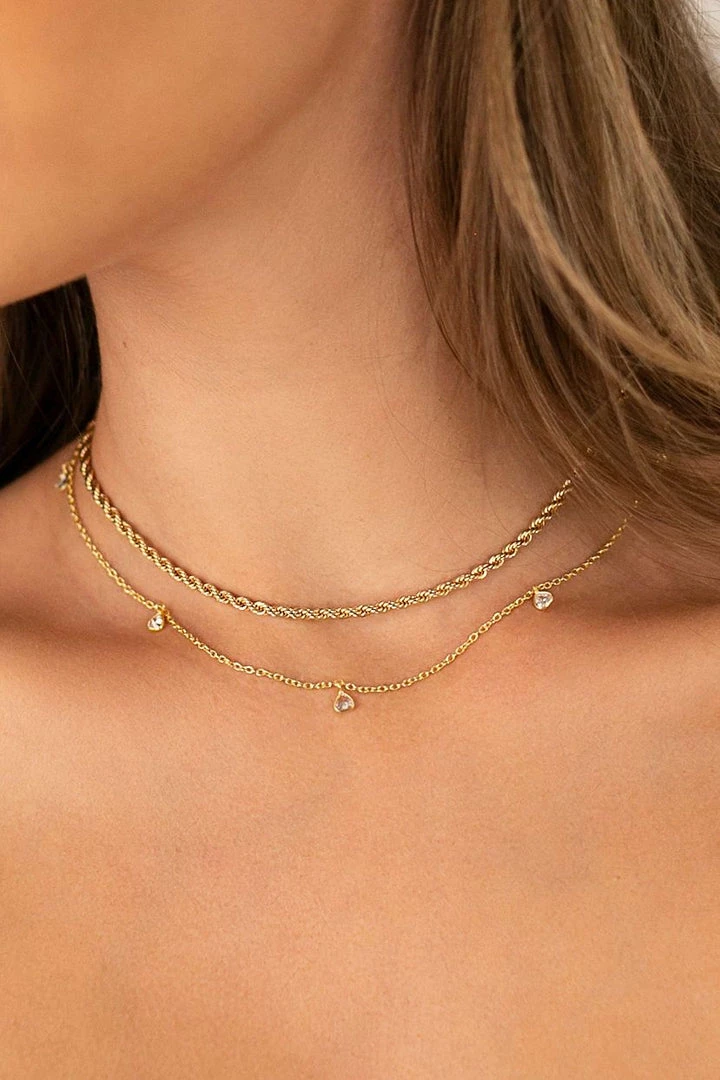 Electric Picks The Small Uptown Necklace In Gold Accessories 2 Electric Picks The Small Uptown Necklace In Gold Accessories