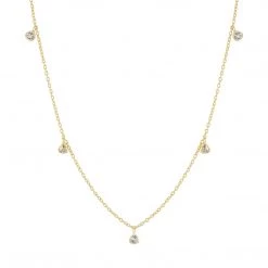 Electric Picks The Small Uptown Necklace In Gold Accessories