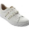 Vaneli Shoes The Pyramid Stud Sneaker In White