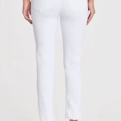 Pistola The Monroe Cigarette Jean In White Contemporary Clothing