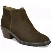 Sam Edelman The Waterproof Ankle Bootie In Alpine Green