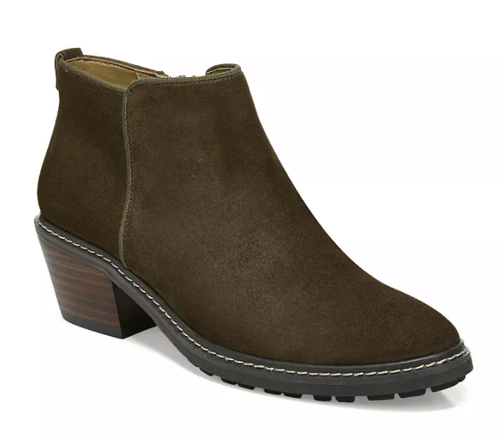 Sam Edelman The Waterproof Ankle Bootie In Alpine Green 1 Sam Edelman The Waterproof Ankle Bootie In Alpine Green