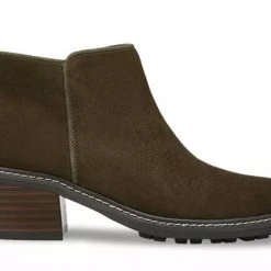 Sam Edelman The Waterproof Ankle Bootie In Alpine Green