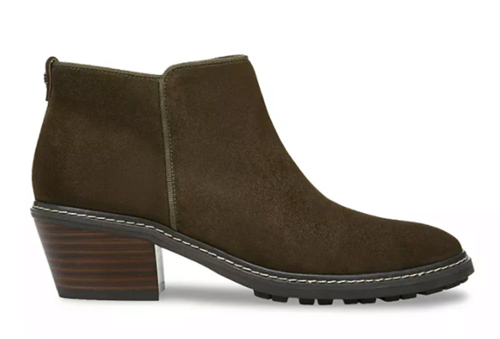 Sam Edelman The Waterproof Ankle Bootie In Alpine Green 2 Sam Edelman The Waterproof Ankle Bootie In Alpine Green