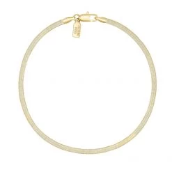 Electric Picks The Python Anklet In Gold Accessories