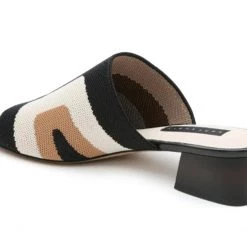 Sanctuary The Mid Heel Stretch Slide In Black Milk 6 Sanctuary The Mid Heel Stretch Slide In Black Milk