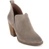 Jeffrey Campbell Shoes The Sidecut Ankle Bootie In Taupe