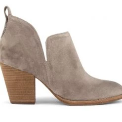 Jeffrey Campbell Shoes The Sidecut Ankle Bootie In Taupe