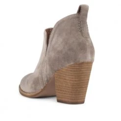 Jeffrey Campbell Shoes The Sidecut Ankle Bootie In Taupe