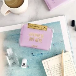 Pinch The Safe Trip Kit In Lilac Accessories