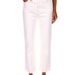 Sanctuary Contemporary Clothing The Goodvibes Crop Jean In White