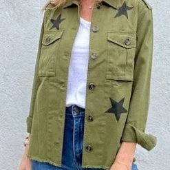 Six Fifty The Star Jacket In Olive