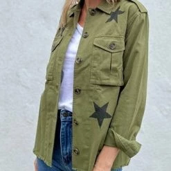 Six Fifty The Star Jacket In Olive