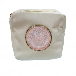 Magnolia Charms Accessories The Small Smiley Pouch In Nude