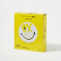 Sunny Life The Smiley Raft In Clear Yellow