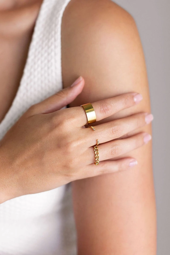 Electric Picks The Stardust Ring In Gold Accessories 2 Electric Picks The Stardust Ring In Gold Accessories