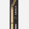 Corkcicle The 2 Pack Reusable Straw In Gold Accessories
