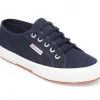 Shoes Superga - The Classic Lace Sneaker In Navy