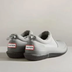 The Original Insulated Sherpa Rain Shoe By Hunter In Tundra Grey