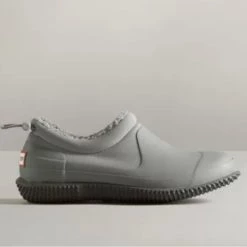 The Original Insulated Sherpa Rain Shoe By Hunter In Tundra Grey