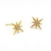 Tai Accessories The Starburst Studs In Gold