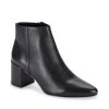 Blondo The Mid Block Heel Pointed Dress Bootie In Black