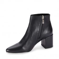 Blondo The Mid Block Heel Pointed Dress Bootie In Black
