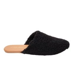 Andre Assous The Faux Shearling Mule In Black Shoes