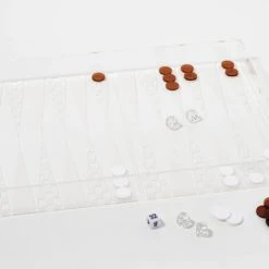 Sunny Life The Board Game Cocktail Tray In Clear Whiskey