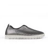 Isle Jacobsen Tulip Metallic 3576 - The On-The-Go Slip-On In Pewter Shoes