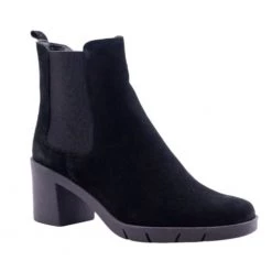 Flexx Shoes The Inside Zip Bootie In Black