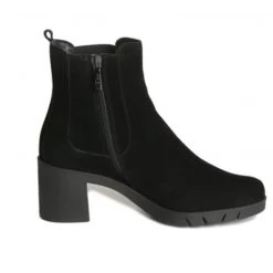 Flexx Shoes The Inside Zip Bootie In Black