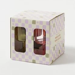 Sunny Life The Set Of 4 Plastic Wine Glasses In Multi