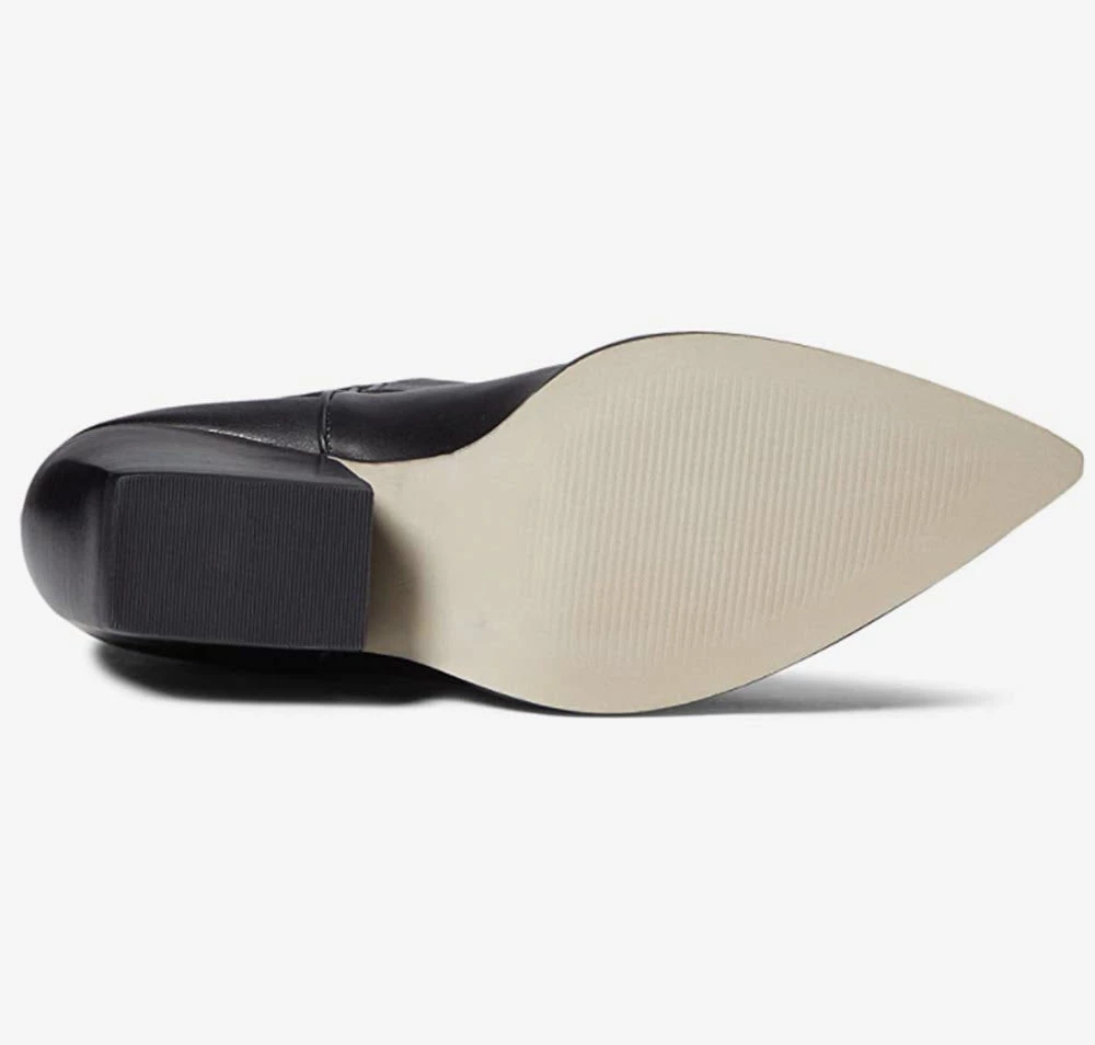 Steve Madden The Mid Cowboy Boot In Black Shoes 4 Steve Madden The Mid Cowboy Boot In Black Shoes