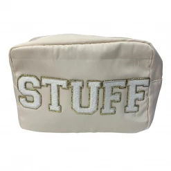Magnolia Charms Accessories The Extra Large "Stuff" Pouch In Nude