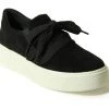 Vaneli Shoes The Slip-On Sneaker With Lace Detail In Black