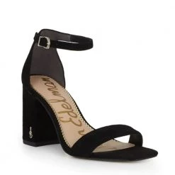 Sam Edelman The Block Heel Dress Sandal In Black