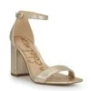 Sam Edelman The Block Heel Dress Sandal In Gold