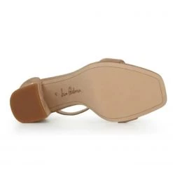 Sam Edelman Shoes The Block Heel Dress Sandal In Oatmeal